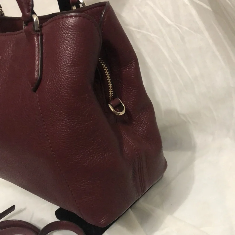 kate spade structured pebbled